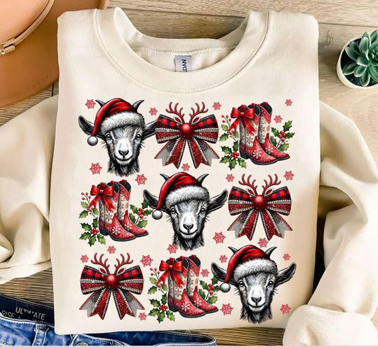 Christmas Goat Tee