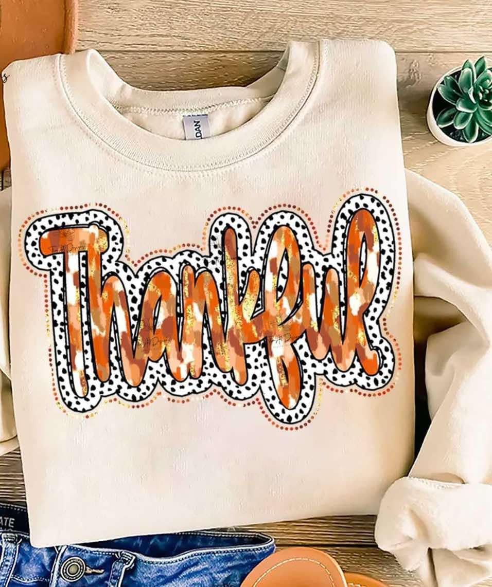 Colorful Thankful Tee