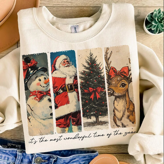 Most Wonderful Time Of Year Retro Tee