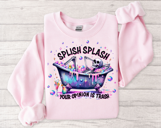 Splish Splash Skelly Tee