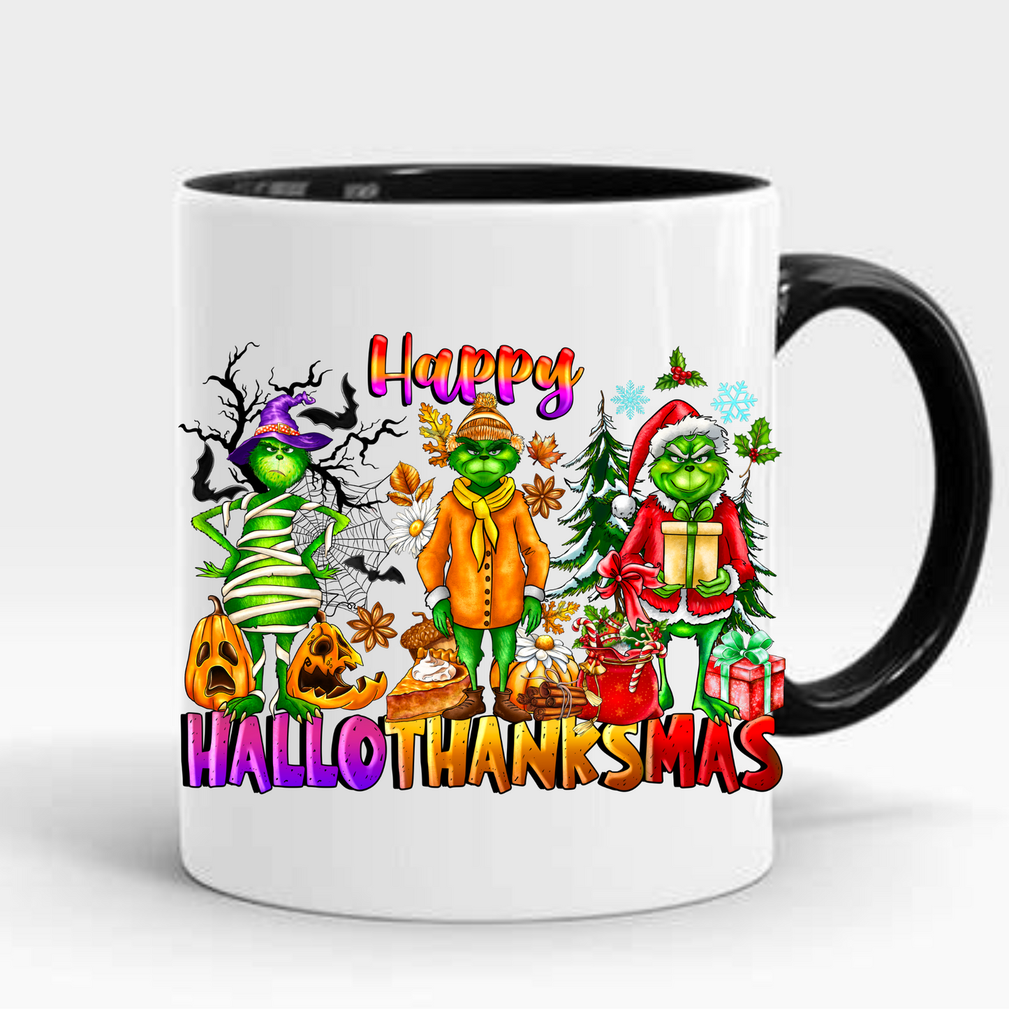 HalloThanksMas Coffee Mug