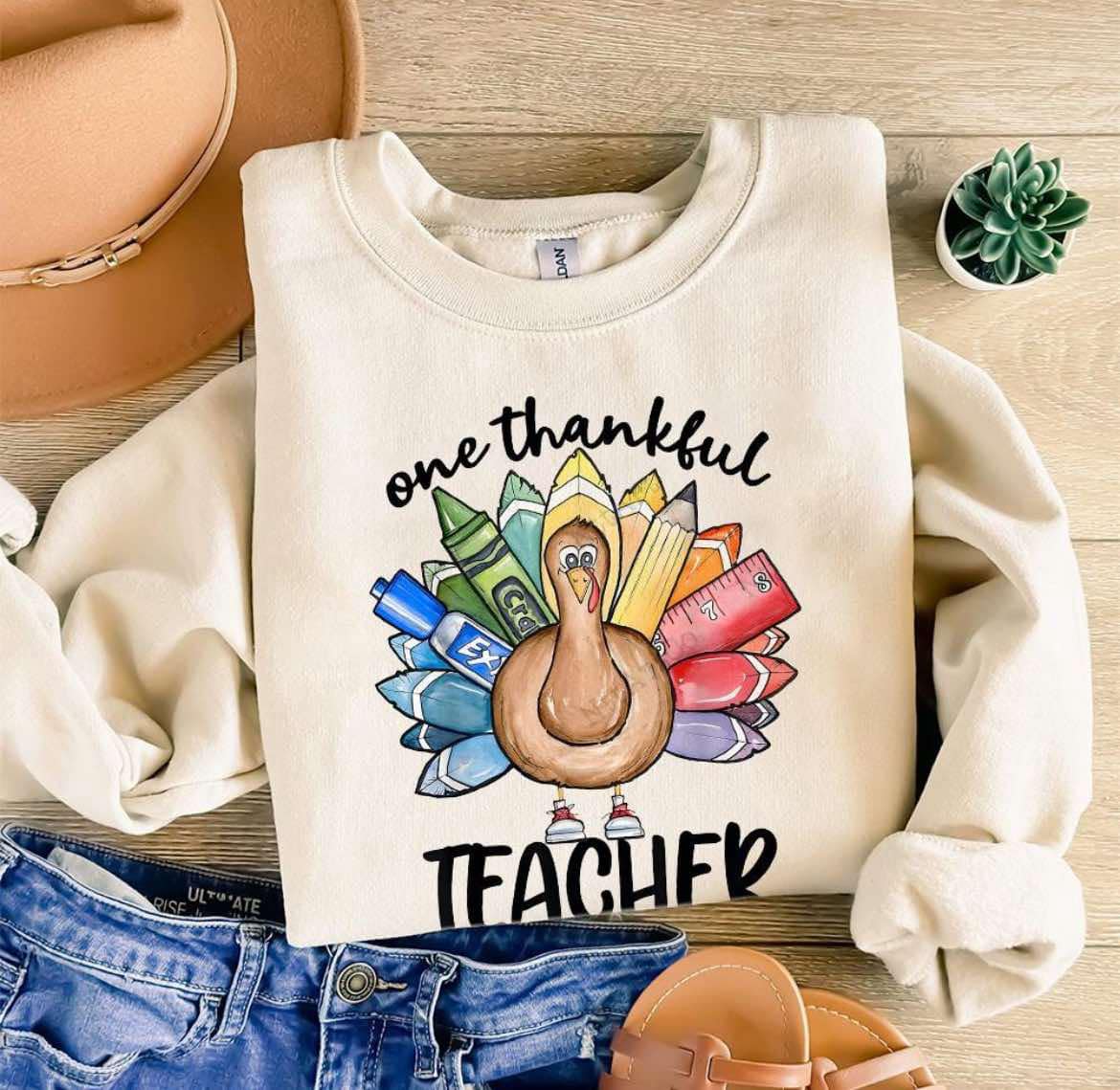 One Thankful Teacher Tee