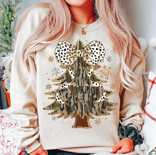 Camo Christmas Tree Tee