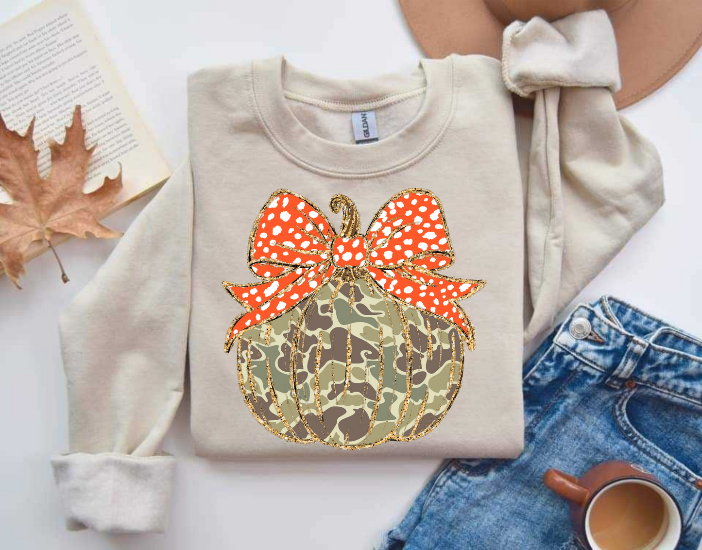 Camo Pumpkin Tee