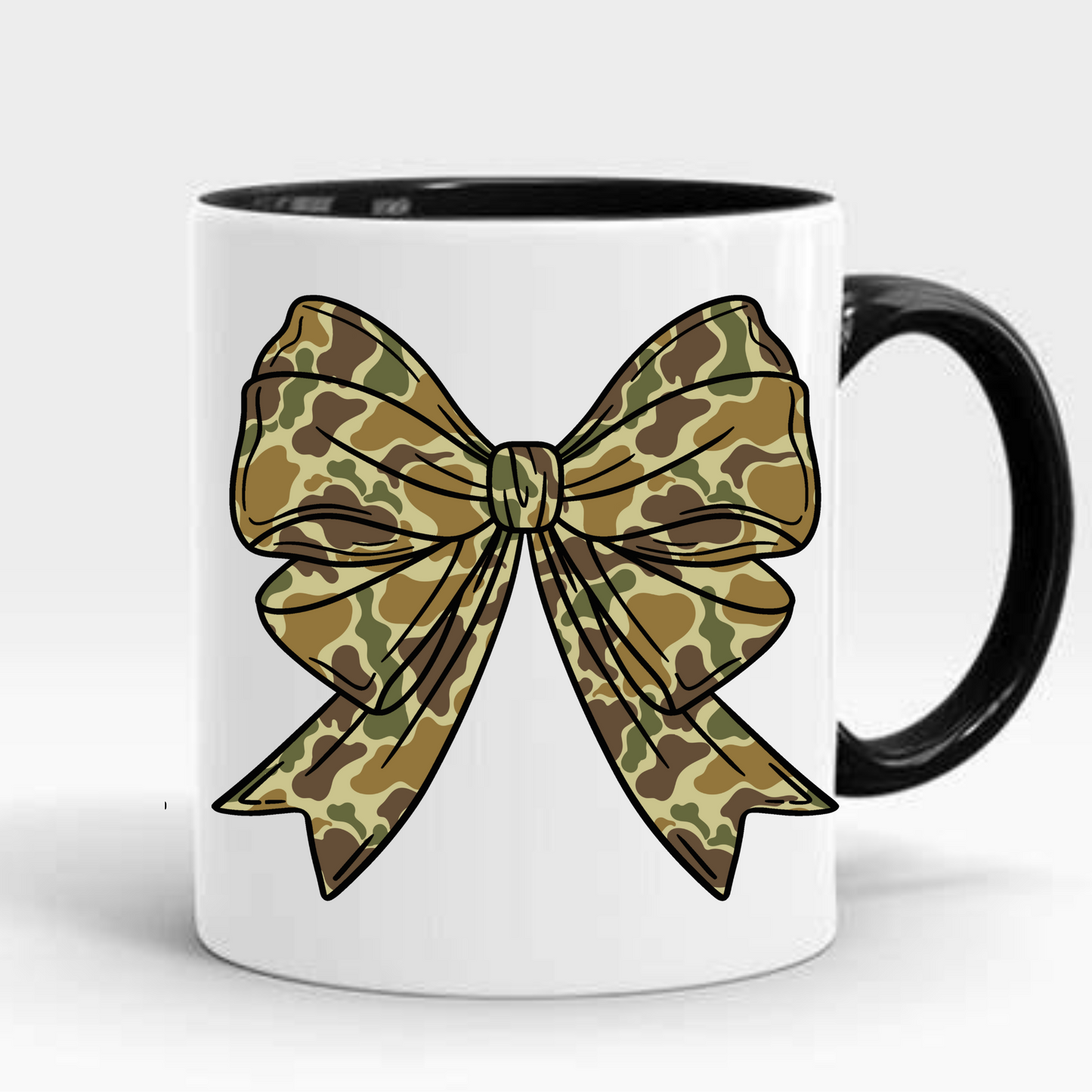 Camo Bow Coffee Mug