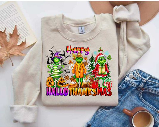 HalloThanksMas Sweatshirt