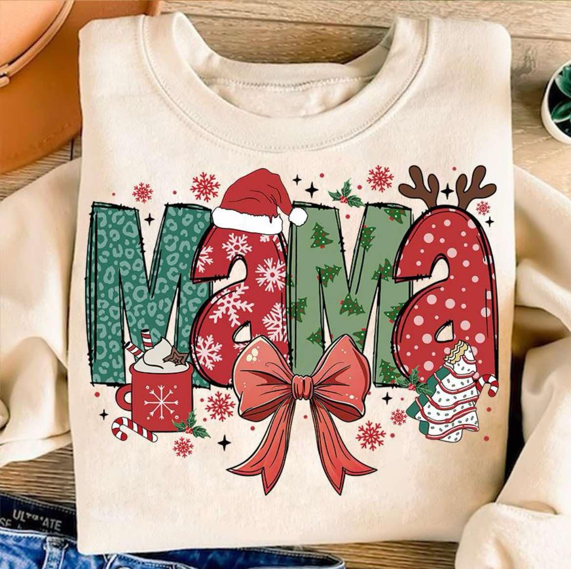 Christmas Mama Tee