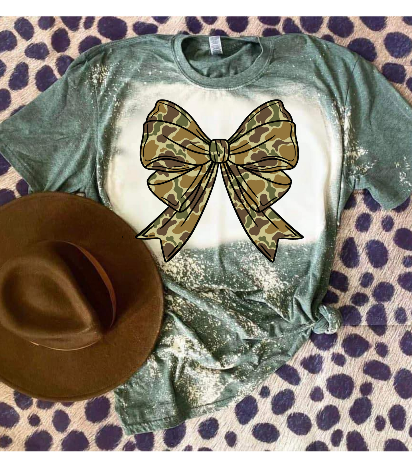 Camo Bow Tee