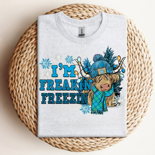 I'm Freakin' Freezin' Cow Tee