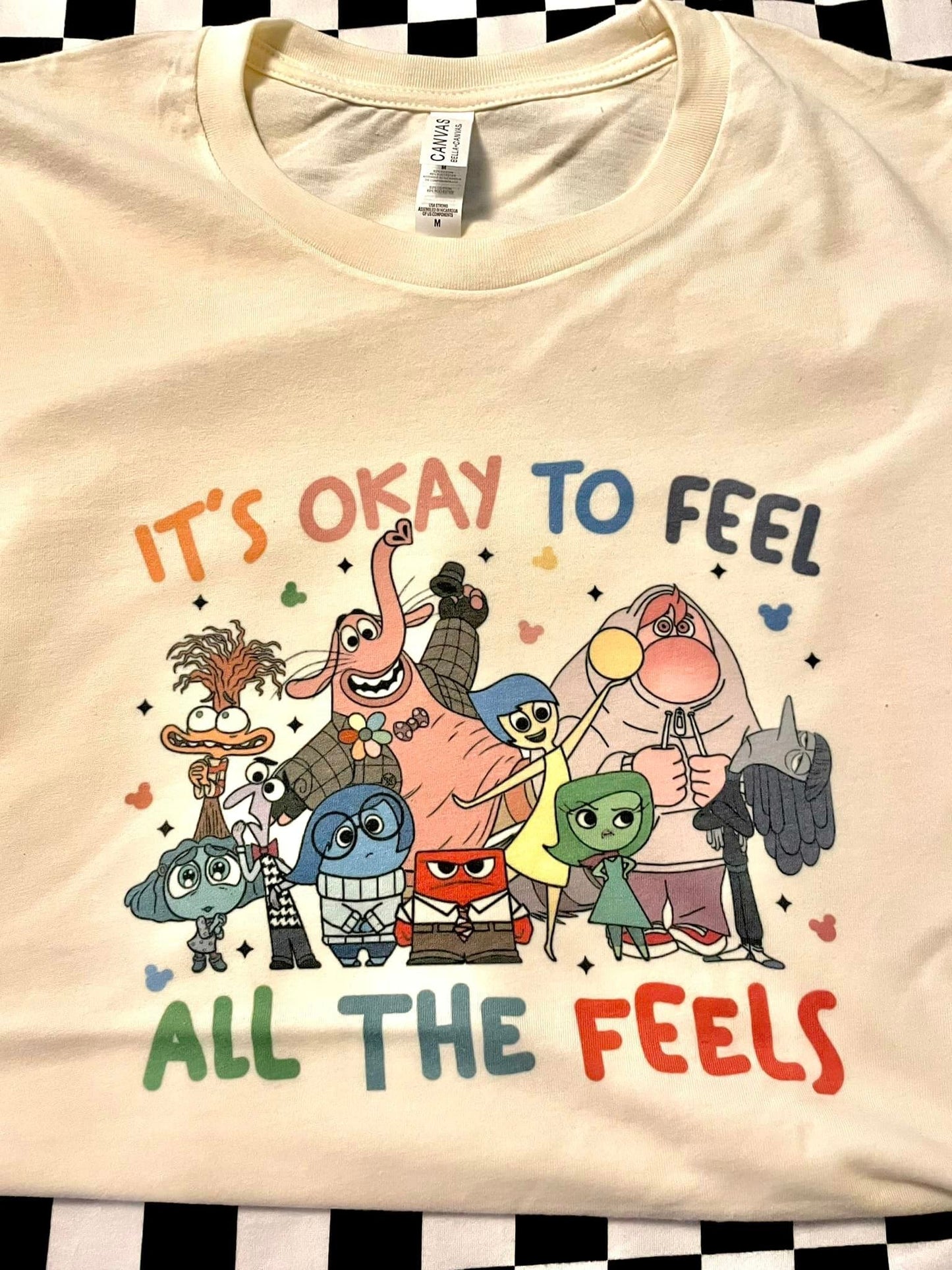 It's okay to feel all the feels tee