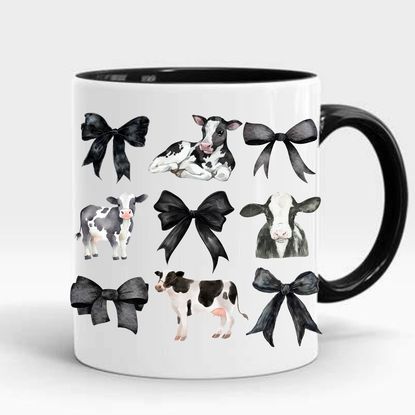 Cows With Bows Coffee Mug