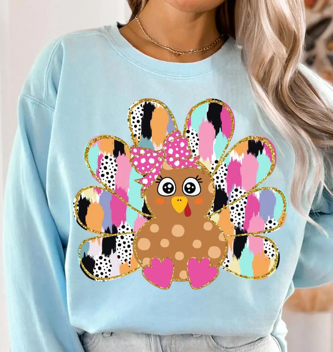 Colorful Turkey Tee