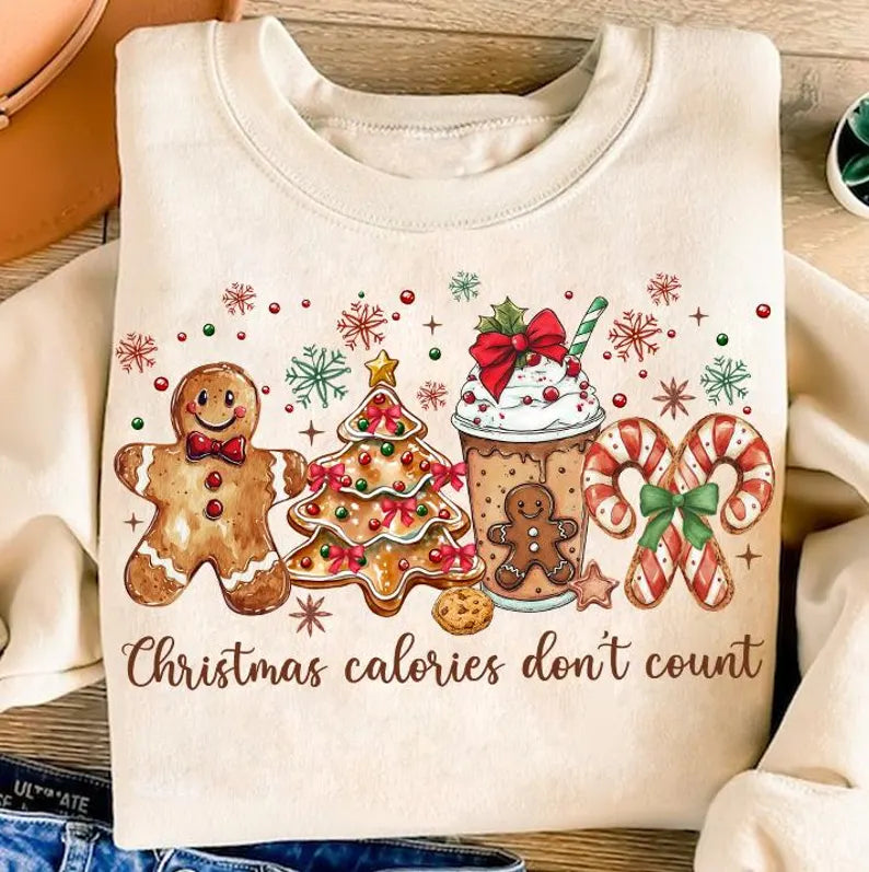 Christmas Calories Don't Count Tee