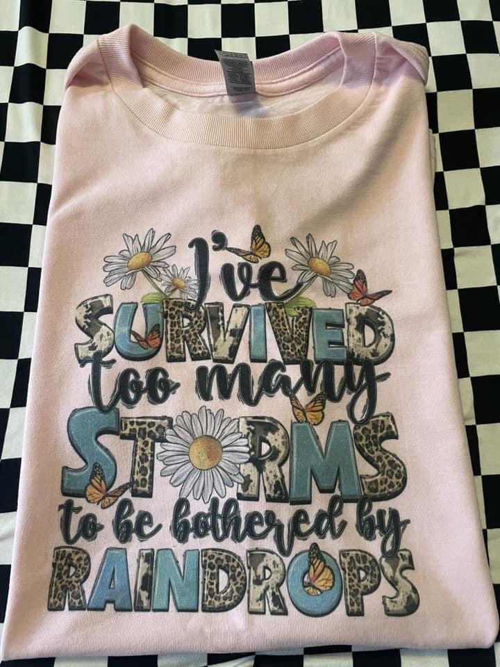 Survived Too Many Storms Tee