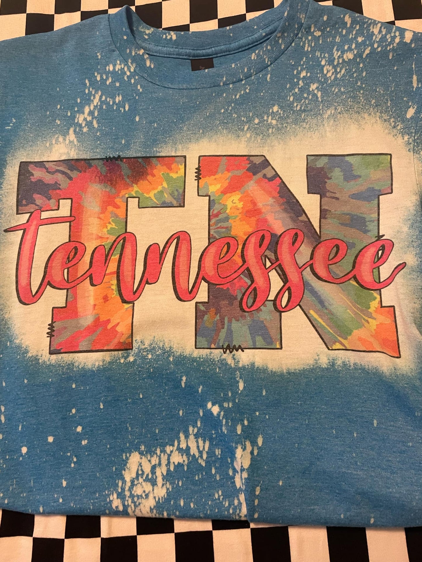 Tie Dye TN Bleached Tee